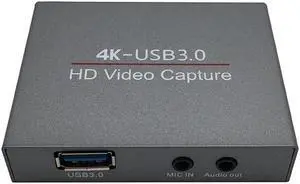 Capture Card o Video Recording Plate Live Streaming USB 3.0 1080P OBS Grabber for PS4 Switch Game DVD Camera