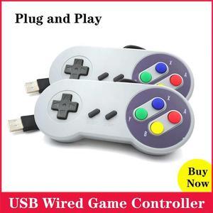 Game Controller Gaming Joystick Gamepad Controller for Nintendo SNES Gamepad for Windows PC MAC for Raspberry Pi 4 3 4B 3B