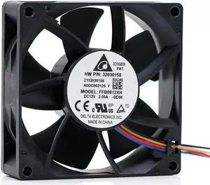 ffb0812xh 8025 12V 2A 80mm 8cm  high speed large air volume forced pressure cooling fan
