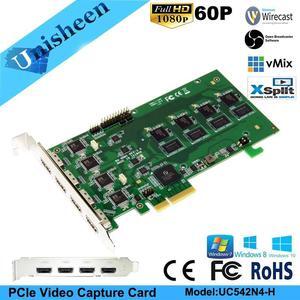 Express HD Video Capture Card 1080p - 4 Channel HDMI Real Time