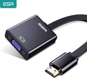 HDMI TO VGA Adapter for Audio Cable HDMI Splitter to VGA Converter Digital HD 1080p For PC Laptop Tablet HDMI Cable Adapter