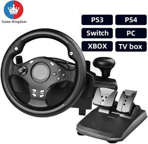 Game Racing Steering Wheel For PC/PS 4/PS 3/Nintend Switch/ X-box 360/Android TV box 270 Degrees Adjustable