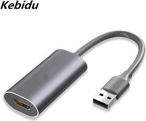 Video HD Capture Card 1080p Game Capture Card Drive-free Portable HDMI to USB Game Streaming Grabber for Live Stream