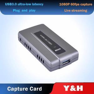 USB3.0 Video Capture Card HDMI to USB Game Capture Recorder HD 1080P 60fps Live Streaming Broadcast ezcap287