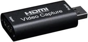 HDMI Video Capture Card Usb 3 4K HDMI Input Game Recording Box for Computer Youtube OBS Live Streaming Broadcast