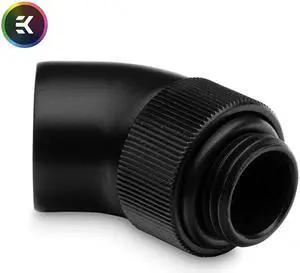 Classic Angled 45° Elbow Fittings G1/4 Thread 360 Rotate Liquid Water Cooling Loop Necessary Adapter