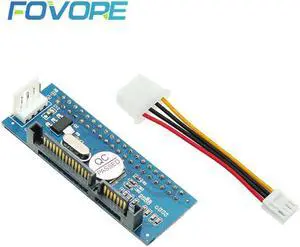 SATA IDE Adapter 40 Pin IDE to SATA Connector 3.5 HDD IDE/PATA Hard Disk Adapter Converter With 7Pin-SATA Data Cable