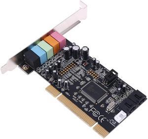 PCI Sound Card 5.1CH CMI8738 Chipset Audios Digital Desktop Pci Express Cards 5.1 Channel TXC097