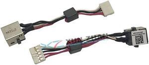 for  INSPIRON 15R 5520 5525 3560 7520 0WX67P WX67P LAPTOP HARNESS DC POWER JACK WITH CABLE Connector charging cord