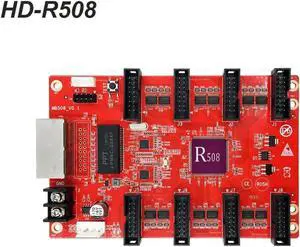 huidu full color receiving card with HUB75E port for video wall panels full color lled control card