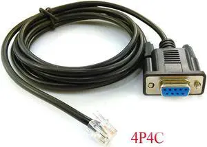 rs232 to rj11 serial cable for pc connect celestron nexstar eq6 hand control cable handcontroller serial