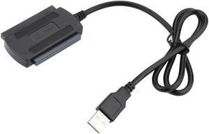 to USB 2.0 Adapter Converter Cable for 2.5/3.5 Hard Disk Drive DVD Quickly access SATA / IDE 3.5" (40-pin)