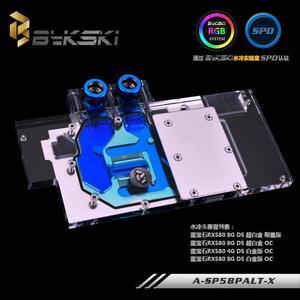 A-SP58PLAT-X GPU Water Cooling Block for  Nitro+ Radeon RX580