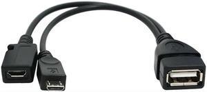 Electrical Accessories Micro USB Power Cable OTG HOST Cable USB Power for  i9100 i9220 i9250   HR