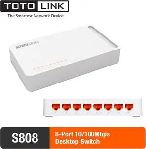 S808 Ethernet Network Switch 8 Port Gigabit Plug and Play Lan Hub Duplex Exchange Desktop Switch