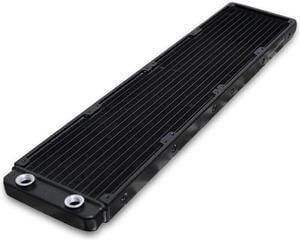 aluminum heat radiator black color 480 mm radiator for PC water cooling system