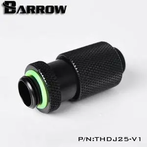G1/4" Thread 9mm Micro Adjust Telescopic Connector Fitting Male to Male Water Cooling THDJ25-V1