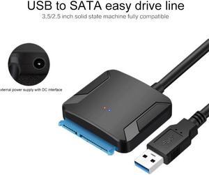 Hard Drive Converter Cable USB 3.0 To Sata Adapter Converter Cable For    2.5 3.5 HDD SSD Adapter