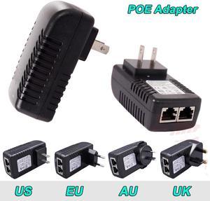 0.5A EU/UK/US/AU Network POE Switch Ethernet POE Adapter POE Injector Spliter For IP camera with POE