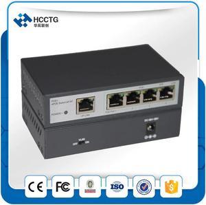 4 X 100Mbps Ethernet Ports Network Switch Designed For High-Definition Network Cameras Internet  HCC-204EP-E