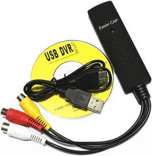 Easyday DC60 - USB 2.0 Video Capture Adapter with ChipSet UTV 007 and Video  Editing Software Compatible EasyCap