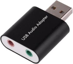 External USB 2.0 7.1 CH Virtual Audio Sound Card Adapter Converter Notebook Wholesale