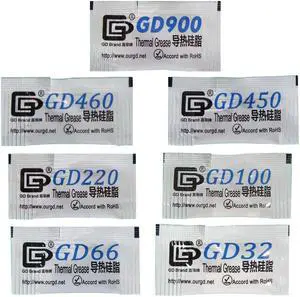 Net Weight 0.5 Gram 30 Pieces Per Lot Mini Bag Packaging  Brand Series 900 Thermal Grease CPU Paste Heat Sink Compound MB05