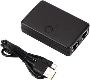 Switch  Switch 2 Ports Internal External Internet Desktop Stable Plug And Play