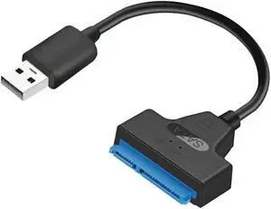 2.0 to SATA 22pin Adapter Converter Cable for 2.5in HDD SSD External Hard Drive Converter Dard Disk Wire Apply 2.5 inch