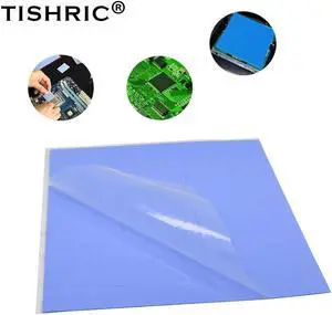 100mm*100mm*0.5mm 1mm 1.5mm 2mm Thermal Pad Cut/Not Cut CPU Cooler Cooling Conductive Fan heatsink Silicone Pad