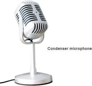 Retro PC Laptop Violin Professional HD Noise Reduction External Sound Card Dynamic Instrument Microphon For Recording