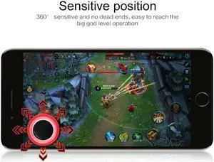 Game Joystick Mobile Phone Game Rocker For IPhone Android Tablet Anti-sweat Button Suction Cup For PUBG Controller Gamepad