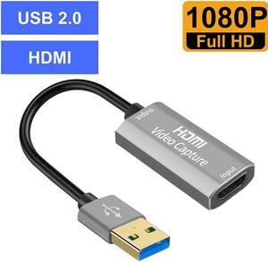 Teaching Portable Conference Plug And Play Meeting Converter 1080P 60fps Video Capture Card High Speed HDMI To USB Audio