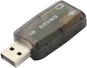 Card For Bm 800 Studio Microphone Audio Interface External  Card USB 2.0 Headphones Microphone Jack Converter Adapter