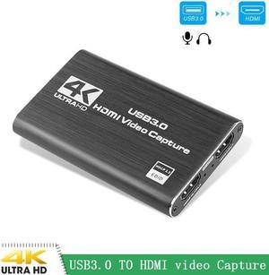 Video Game Capture Card Video Converter for MI Output Live Streaming for XBOX PS4 MAC USB 3.0 4K 60HZ 1080P 60Fps r57