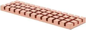 1pc Pure Copper Heatsink Cooler Heat Sink Thermal Conductive Adhesive for M.2  2280 PCI-E NVME SSD Heatsink