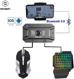 and Paly Gamepad PUBG Mobile Controller Gaming Keyboard Mouse Converter Bluetooth 5.0 For Android Phone Adapter for IOS