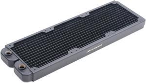 360mm 3x12cm Full Copper Radiator Heat Exchanger Water Cooling 14 Tubes
