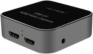 USB 3.0 HDMI to Type-C 1080P HD Video Capture Card Box Drive- for TV PC PS4 Game Live Stream for Windows Linux Os X