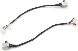 Laptop DC Power Jack In Cable for  Inspiron 15 3552 3551 3558 5552 3555 14 3451 3452 450.03006.0001 450.03006.1002