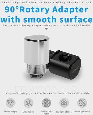 ch FBWT90-MR 90°Rotary Adapter with smooth surface,water cooler heatsink gadget Fittings