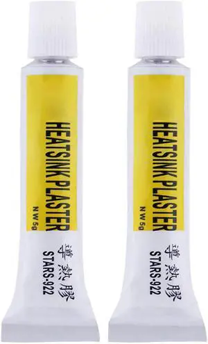 2pcs STARS-922 Heatsink Plaster Thermal Silicone Adhesive Cooling Paste Strong Adhesive Compound Glue For Heat Sink Sticky ST922