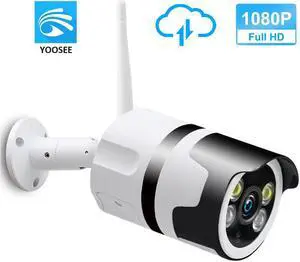 IP Camera 1080P 2.0MP IR Two Way Audio Wireless Surveillance Outdoor CCTV Bullet Camera Metal P2P Onvif Yoosee