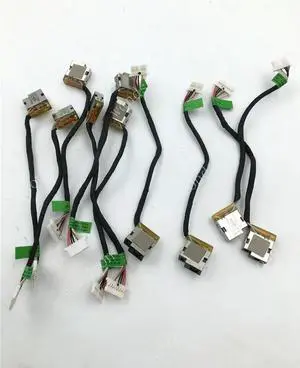 Original  For  15-A M16-P 15-AC M6-P113DX DC  Jack Cable - 799736-F57 799736-S57 799736-Y57 799736-T57 / 1 Year Warranty