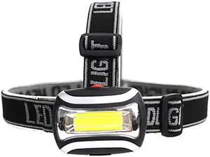 Mini 3 Modes COB Headlamp Headlight Forehead Flashlight Torch Lighting Waterproof Head Lamp Lantern For Outdoor Hunting Fishing