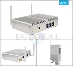 Mini PC Windows 10  Core i3 4010Y i5 4200Y i7 4500U Dual Core Fanless Mini Desktop PC HDMI VGA WiFi Nettop HTPC 4K