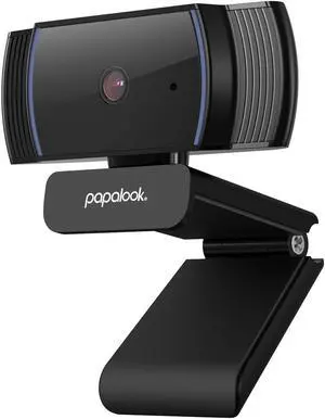 Webcam 1080P, AF925 USB Streaming Web Camera with AutoFocus and Noise Reduction Microphone, for Laptop Monitor Mac PC, OBS, Skype, YouTube, Twitch