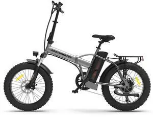 AOSTIRMOTOR A30 750W Electric Bike, 20" Fat Tire, 48V 13AH Removable Lithium Battery, Max Speed 28MPH, Shimano 7-Speed, Front Fork Suspension AOSTIRMOTOR A30 750W Electric Bike, 20" Fat Tire, 48V 13AH Removable Lithium Battery, Max Speed 28MPH, Shimano 7-Speed, Front Fork Suspension