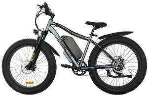 AOSTIRMOTOR INC S07-MAX 1000W Electric Bike, 26" * 4" Fat Tire, 48V 20AH Removable Lithium Battery,Shimano 7-Speed, Front Fork Suspension(GRAY) AOSTIRMOTOR INC S07-MAX 1000W Electric Bike, 26" * 4" Fat Tire, 48V 20AH Removable Lithium Battery,Shimano 7-Speed, Front Fork Suspension(GRAY)