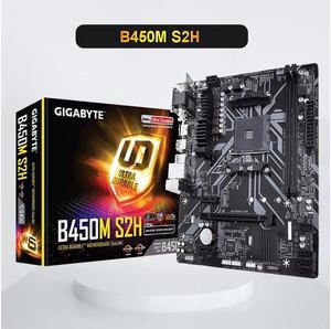 GIGABYTE B450M S2H AM4 AMD B450 SATA 6Gbs USB 31 HDMI Micro ATX AMD 32G M2 slot Double Channel Motherboard